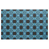 ブルーアジサイ – マンダラ ファブリック (ファットクウォーター)