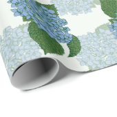 ブルーアジサイ ラッピングペーパー (ロールコーナー)