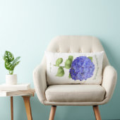 ブルーアジサイ ランバークッション (椅子)