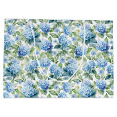 ブルーアジサイ ラージペーパーバッグ (裏面)