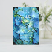 ブルーアジサイ 招待状 (スタンド正面)