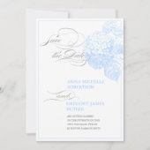 ブルーアジサイ 案内状 (正面)