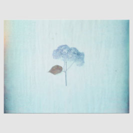 ブルーアジャンジアヴィンテージフローラ素朴アンティーク 薄葉紙