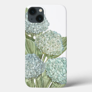 ブルーアジャンジアiPhoneウォレットケース iPhone 13ケース