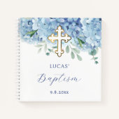 ブルーアジランゲアバプティスゲストブック ノートブック (正面)