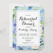 ブルーアジランゲアリハーサルディナー招待状カード 招待状 (正面)