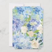 ブルーアジランゲアリハーサルディナー招待状カード 招待状 (裏面)