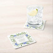 ブルーアジランゲアリハーサルディナー スクエアペーパーコースター (インサイチュ)