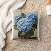 ブルーアジランジェアエレガンス クッション (ブランケット)