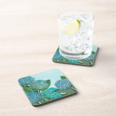 ブルーアジランジェスクエア紙コースター コースター (右側)