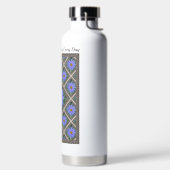 ブルーアスター付き絶縁水ボトル ウォーターボトル (左面)
