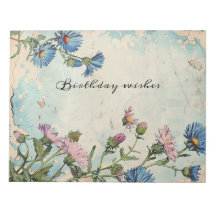 ブルーアスター誕生フラワー9月フローラ枠