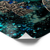 ブルーアステカスのポスター紙（セミグロス） ポスター (コーナー)