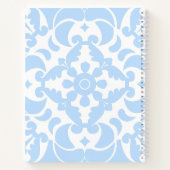 ブルーアズレジョスポルトガル地中海のレシピ ノートブック (裏面)