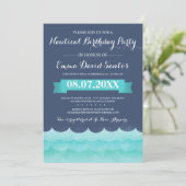 ブルーアットシーバースデ航海のーパーティー 招待状 (スタンド正面)