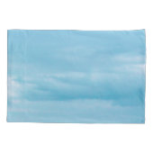 ブルーアトランティック海スカイホワイトキャップ波 枕カバー (裏面-左)