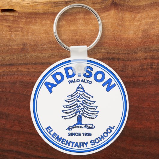 ブルーアドディソンキーチェーン キーホルダー (正面)