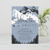 ブルーアドベンチャーが赤ちゃんシャワーを待つ 招待状 (スタンド正面)