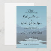 ブルーアドベンチャートラベルマウンテンレンジ 招待状 (正面/裏面)