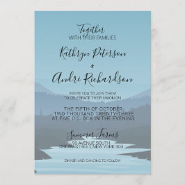 ブルーアドベンチャートラベルマウンテンレンジ 招待状