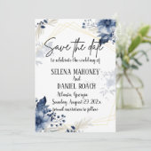 "ブルーアネモネの花：フローラ結婚" セーブザデート (スタンド正面)