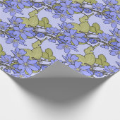 ブルーアノネス ラッピングペーパー (角)