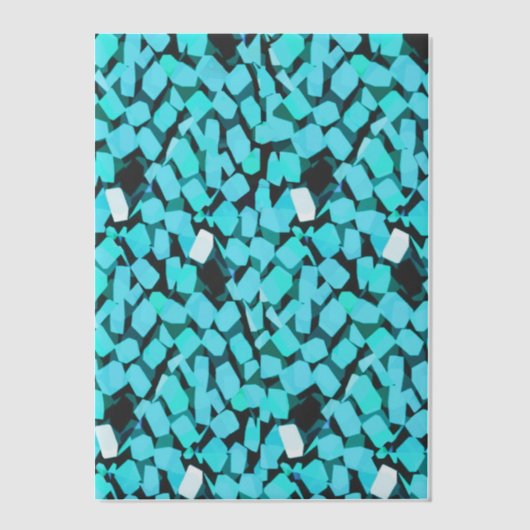 ブルーアバランシェ紙 ベラム紙招待状 (正面)