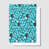 ブルーアバランシェ紙 ベラム紙招待状 (オフセット)