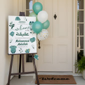 ブルーアパレルムスリム男の赤ちゃん誕生歓迎 アクリルサイン