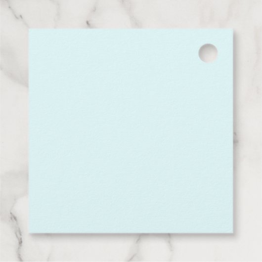 ブルーアフリカ系アメリカ人少年ファースト・ホリー・コミュニオン フェイバータグ (裏面)