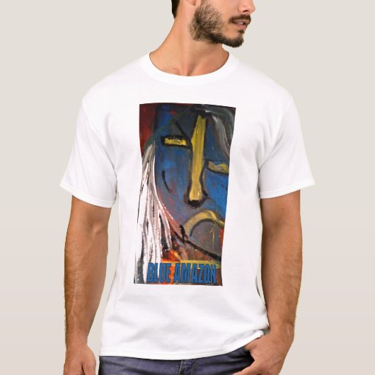 ブルーアマゾン Tシャツ (正面)