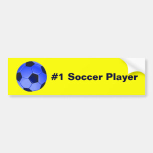 ブルーアメリカサッカー協会 バンパーステッカー