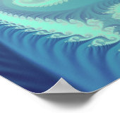 ブルーアラベスクトリプティヒ ポスター (角)