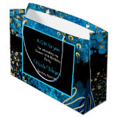 ブルーアルコールインクスウィート16 ラージペーパーバッグ (裏面アングル)
