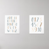 ブルーアルファベットと数字の教育教室 (正面)