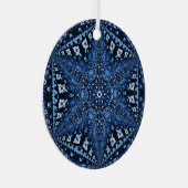 ブルーアルメニアンスターオーナメント メタルオーナメント (正面右)