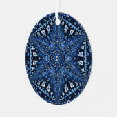 ブルーアルメニアンスターオーナメント メタルオーナメント (正面左)