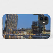 ブルーアワー超高層ビルインドバイマリーナ Case-Mate iPhoneケース (裏面(横))