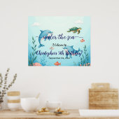 ブルーアンダーザシーバースデーパーティーへようこそ ポスター (キッチン)