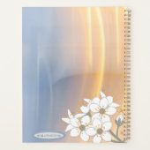 ブルーアンドイエローさくらんぼブロッサム桜プランナー プランナー手帳 (裏面)