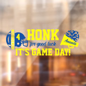 ブルーアンドイエローサッカーと応援 ウィンドウサイン (シート2)