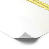 ブルーアンドイエローマカコバイエドワード・リア ポスター (角)