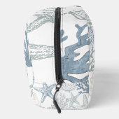 ブルーアンドグレースターフィッシュシーシェルビーチイデザイン ドップキット (右)