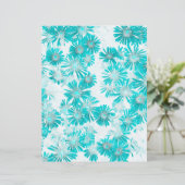 ブルーアンドグレーダンデヨンパターンスクラップブック紙 (スタンド正面)