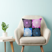 ブルーアンドピンクアポップ・アートのートドリー装飾用クッション クッション (椅子)