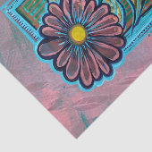 ブルーアンドピンクデイジーガーデン 薄葉紙 (詳細)