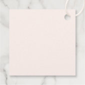 ブルーアンドピーチレインボーホーデザインサンキュー フェイバータグ (裏面)