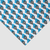 ブルーアンドホワイトカレッジカラーズアイスクリーム 薄葉紙 (詳細)