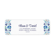 ブルーアンドホワイトフローラフェスタ差出人住所