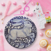 ブルーアンドホワイトラビット中国デダム紙プレート ペーパープレート (パーティー)